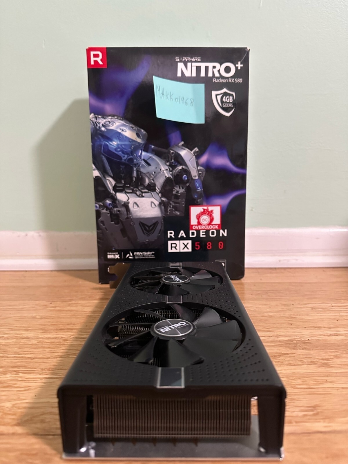 SAPPHIRE Technology Nitro+ Radeon RX 580 4GB GDDR5 Graphics Card