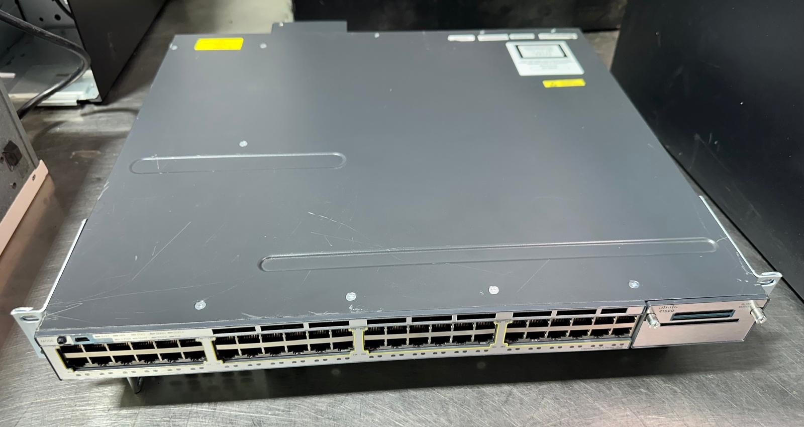 Cisco WS-C3750X-48PF-L Catalyst 3750X 48 Ports L3 PoE+ Switch 1 Year Warranty