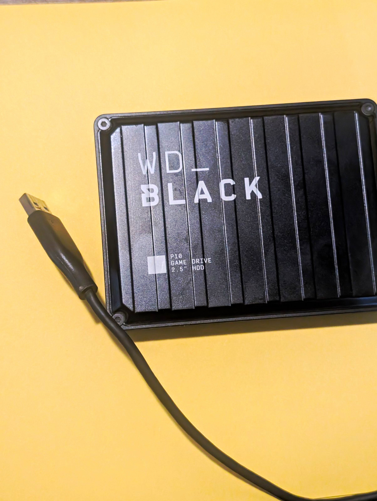 Western Digital WD_BLACK P10 2.5 in USB 3.0 Portable External HDD Black