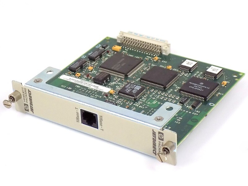 HP J2550B JetDirect Ethernet Card Internal Print Server RJ45 for MIO Interface