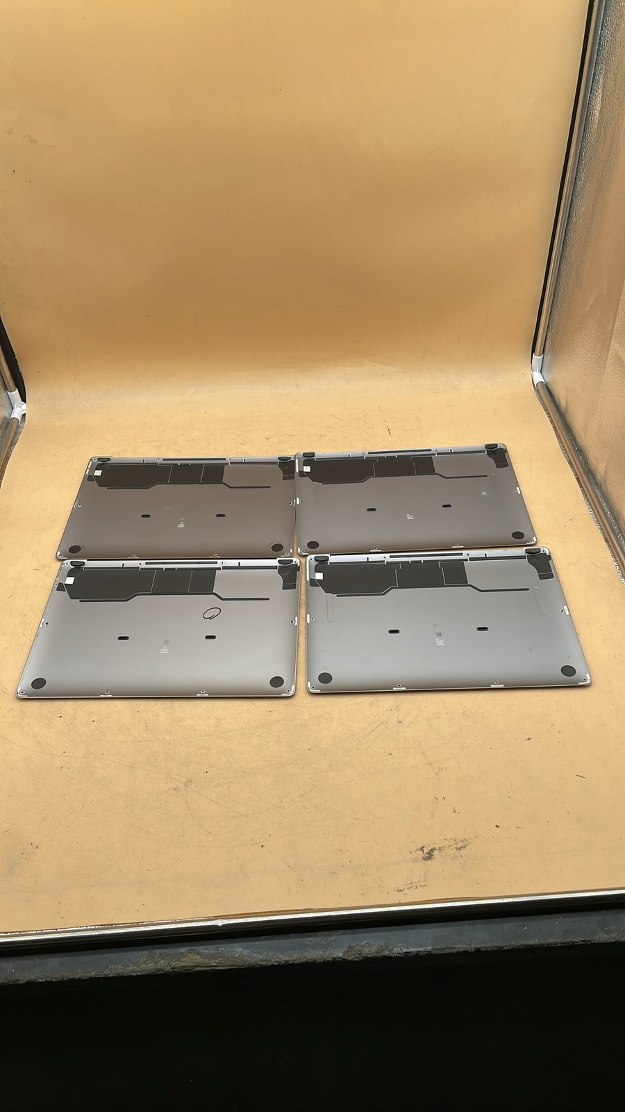 Apple A1932 & A2179 MacBook Laptop Bottom Case Replacement Unit Lot of 4