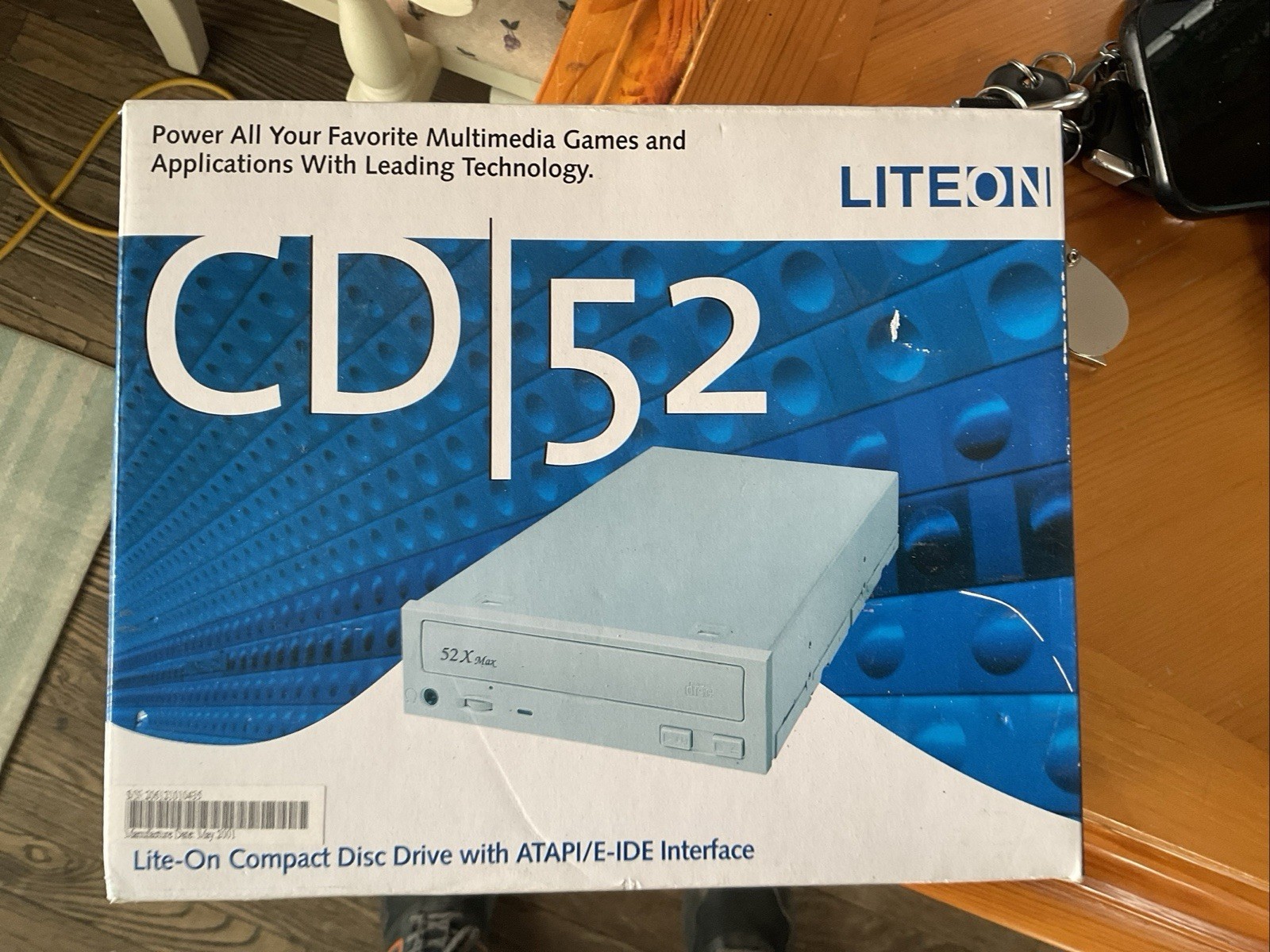 NEW Lite On CD 52 CD-ROM DRIVE LTN-525 52X