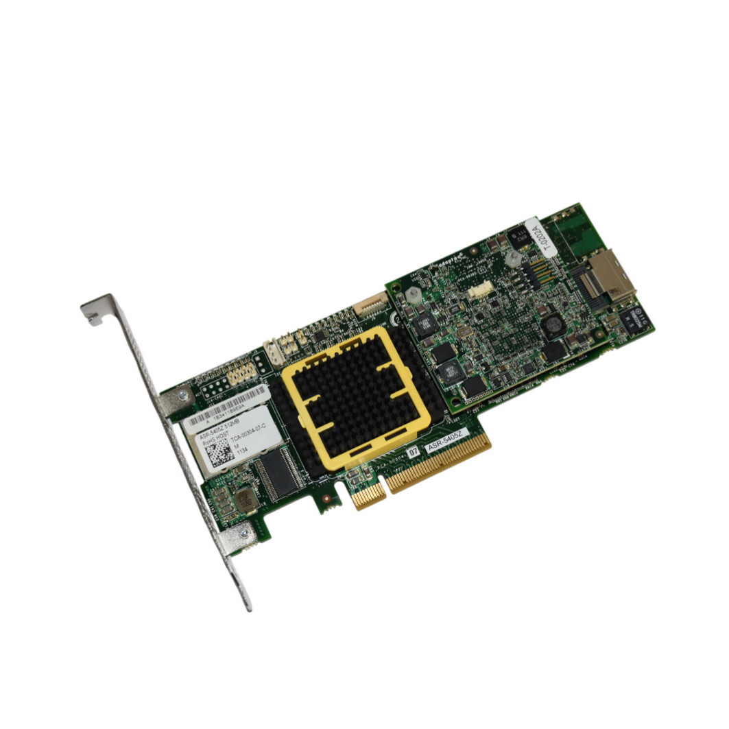 Adaptec ASR-5405Z 512MB Cache PCIe x8 4-Port SAS SATA RAID Controller Card FH