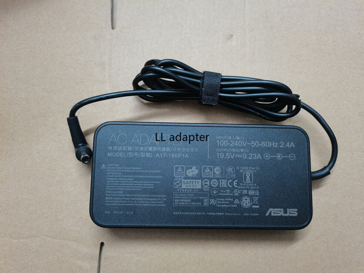 Genuine 19.5V9.23A A17-180P1A For ASUS ROG Strix GL703GM-WS71 6.0mm 180W Adapter