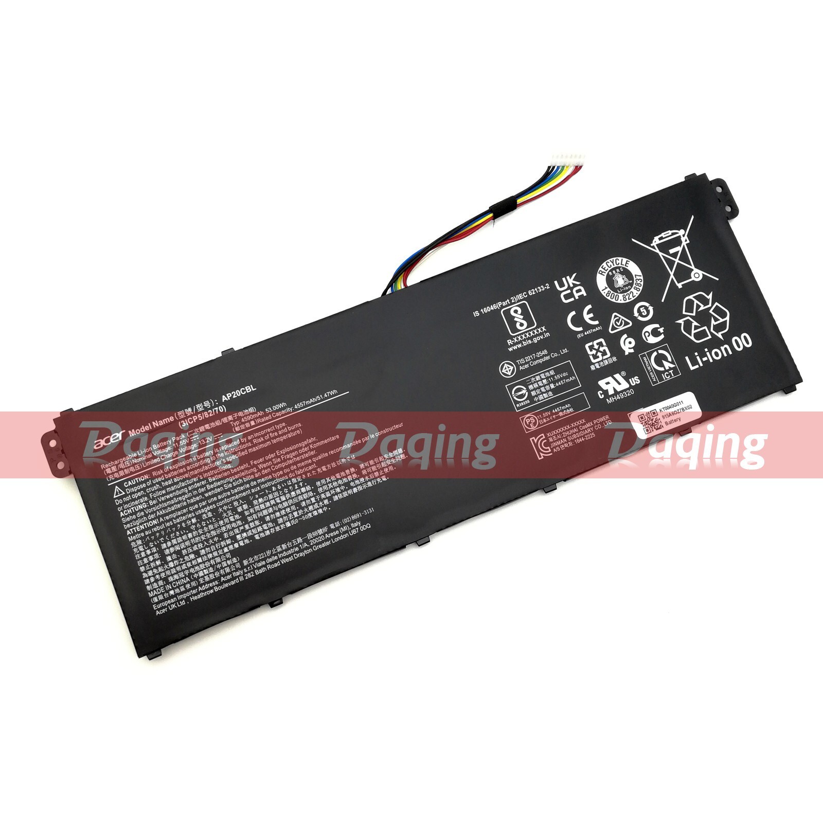 New Original AP20CBL OEM Battery for Acer Chromebook 512 C852 514 CB514 CB315