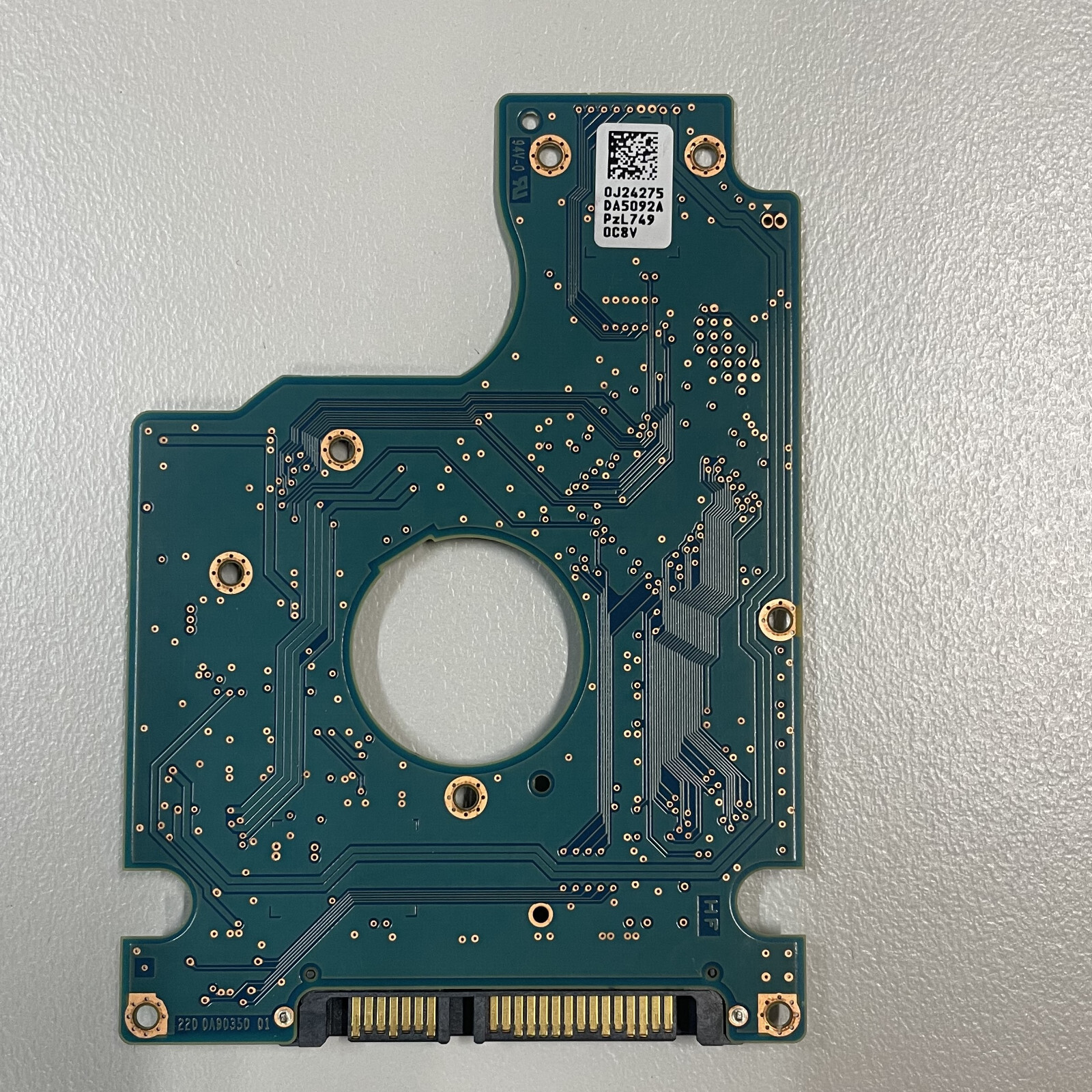 Hitachi 5K1000-1000 2.5" SATA HDD PCB 0J44123 HTS541010A9E632 220 0A90350 01
