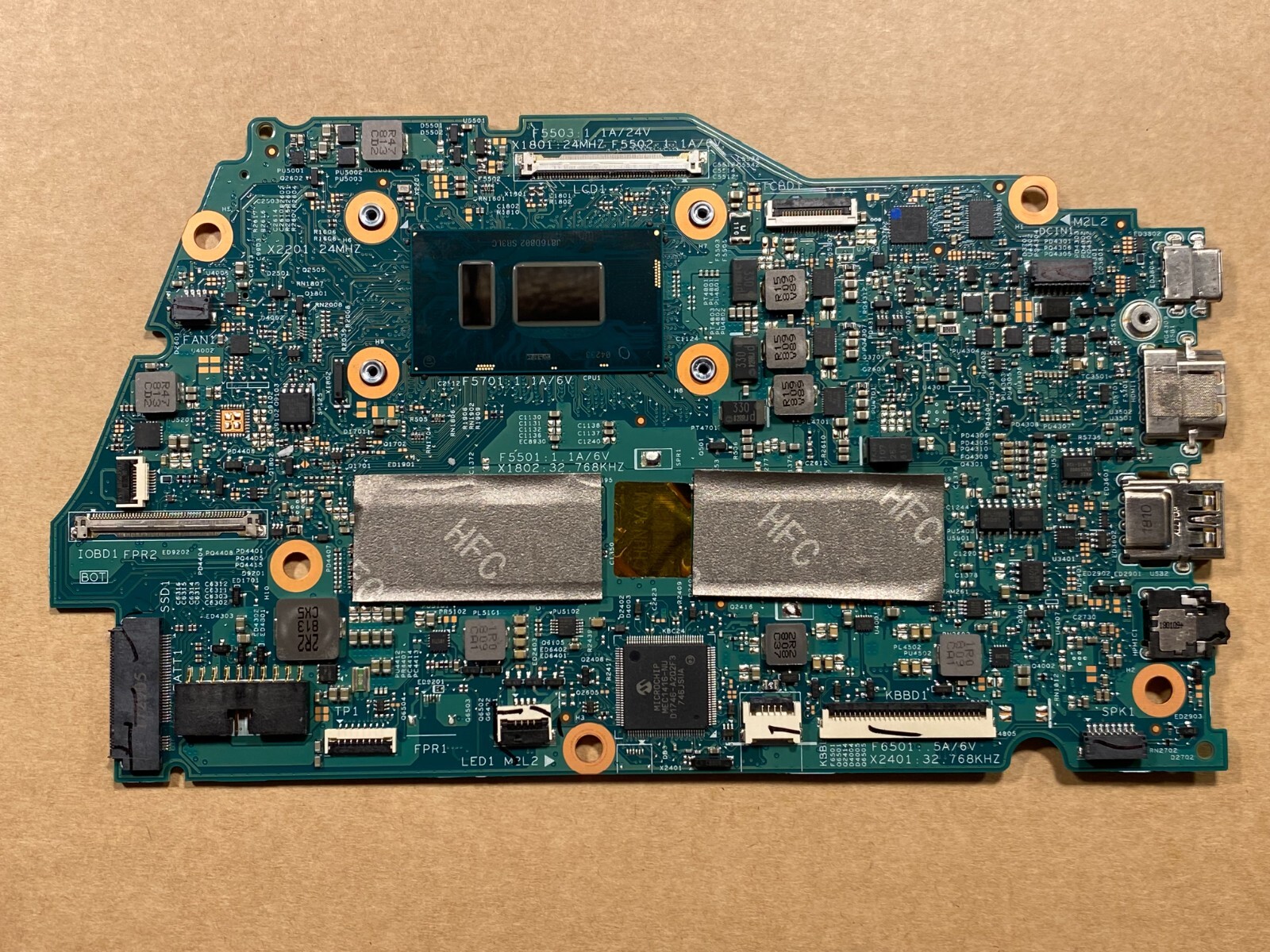 NEW Dell Inspiron 13 7373 7370 Motherboard Intel i7-8550U 16GB Ram RR26G 85H0R