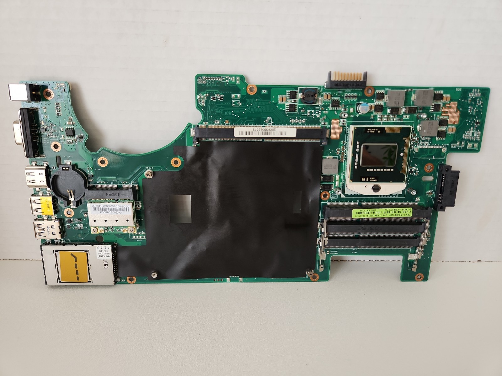 Asus ROG G73JW Motherboard w/ i7-740QM CPU TESTED WORKING