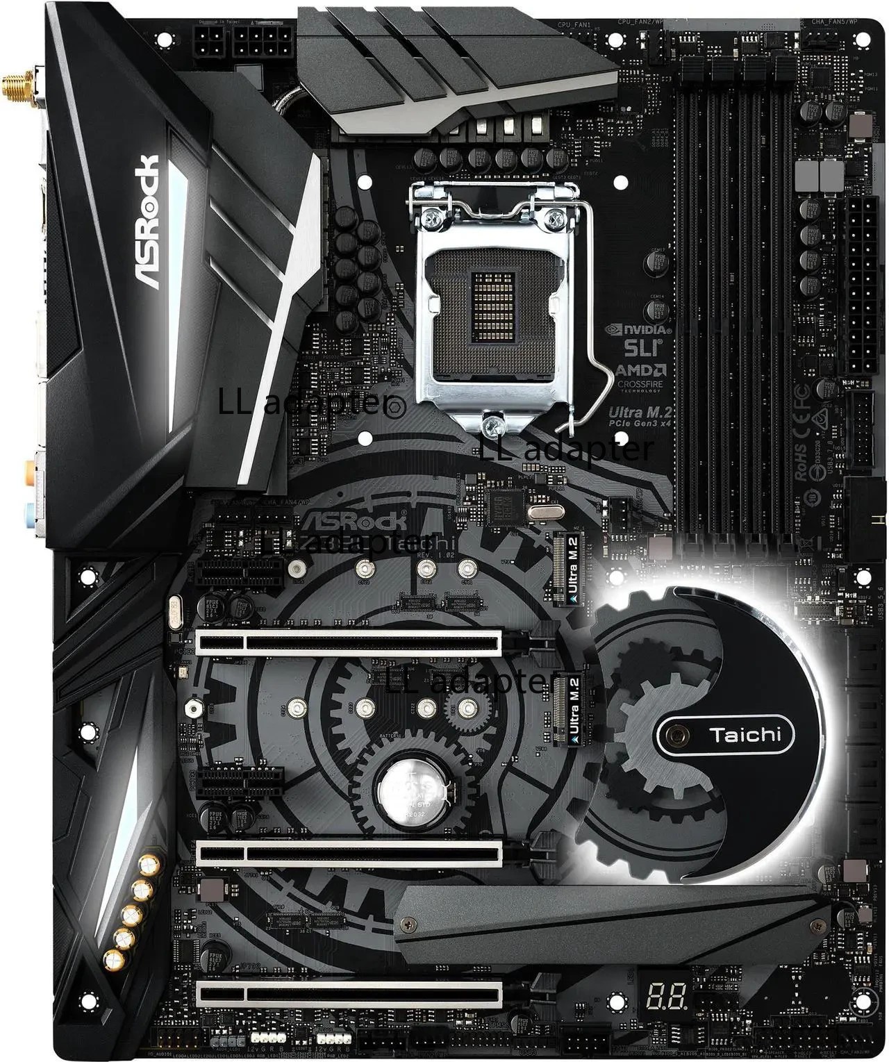 ASRock Z390 Taichi LGA 1151 (300 Series) Intel Z390 ATX Intel Motherboard