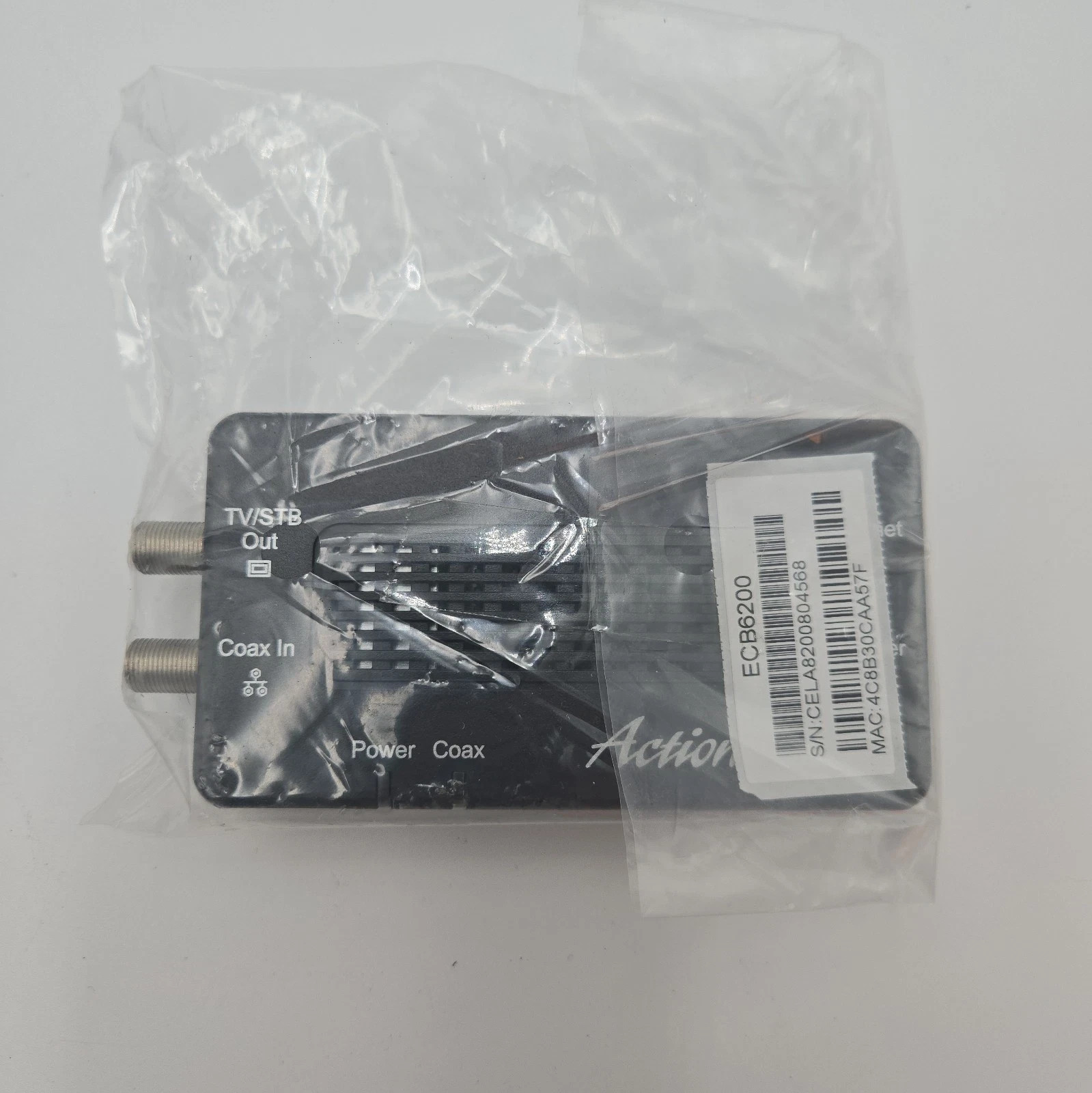 Actiontec ECB6200 MoCA 2.0 Network Adapter - No Power Supply