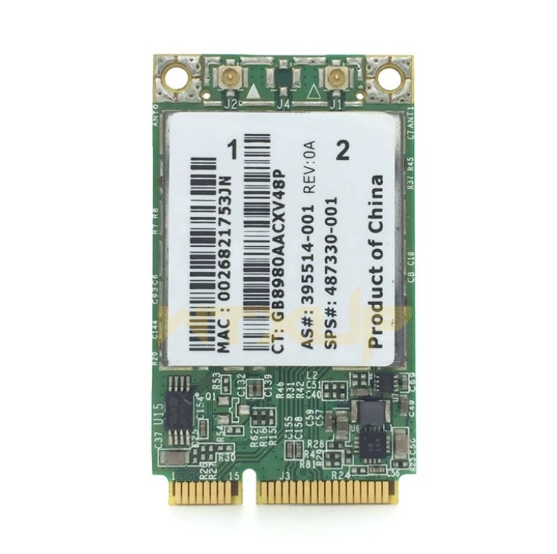 Broadcom BCM94322MC Half Mini PCIe WiFi Card Dual Band 2.4G/5G 300Mbps