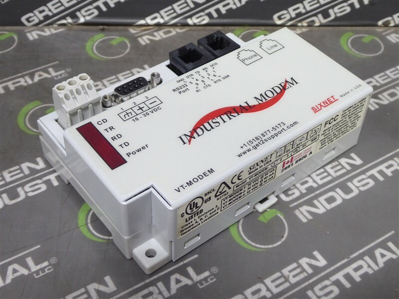 USED Sixnet VT-MODEM-1US Industrial Modem 30VDC