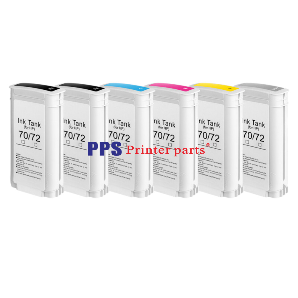 6Colors For HP70 HCompatible Ink Cartridge For HP Z2100 Z3200 Z5200 Z5400 Z3100