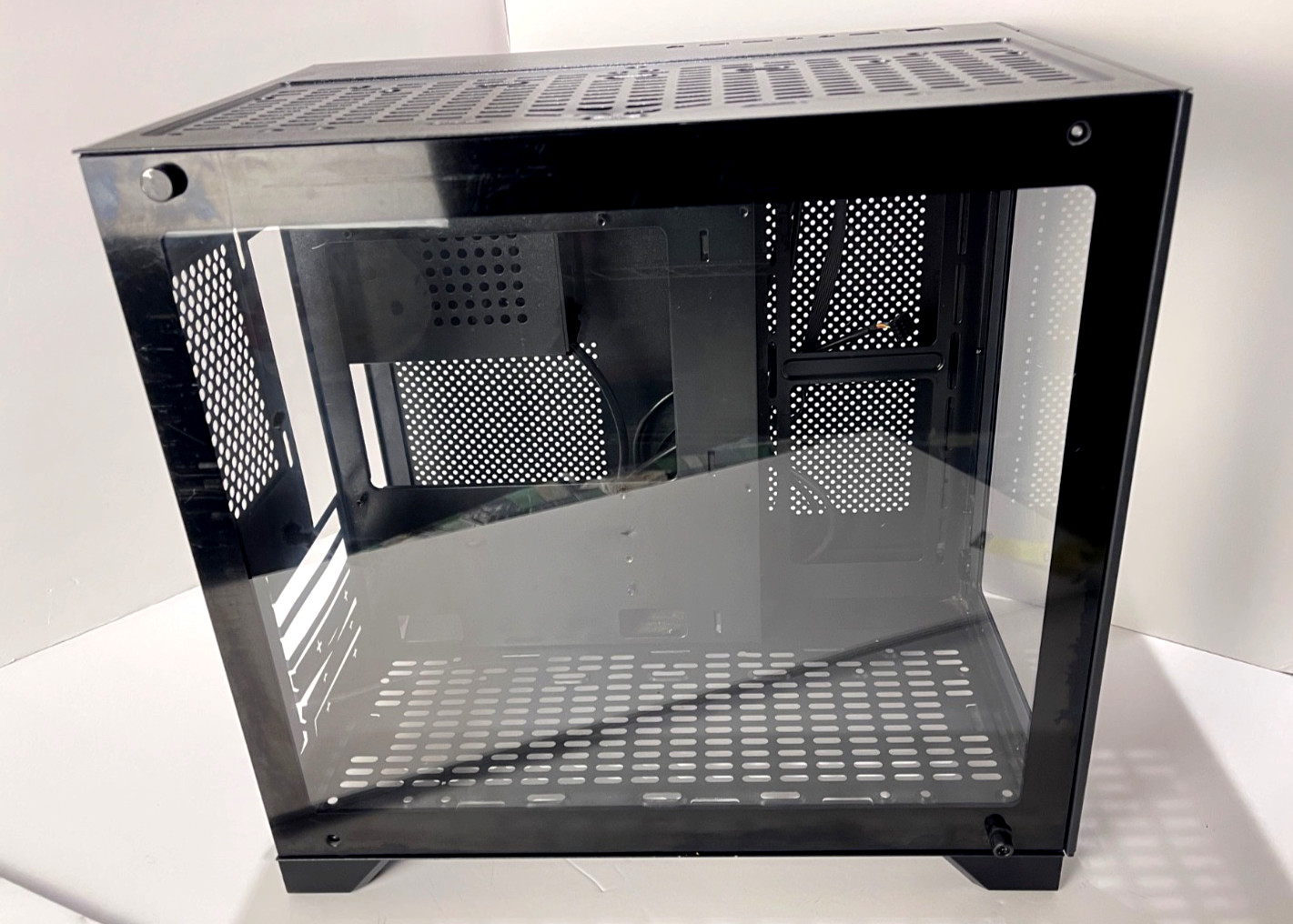 Fish Tank PC Case Mini Aquarium Computer Case Water Cooling Desktop Chassis