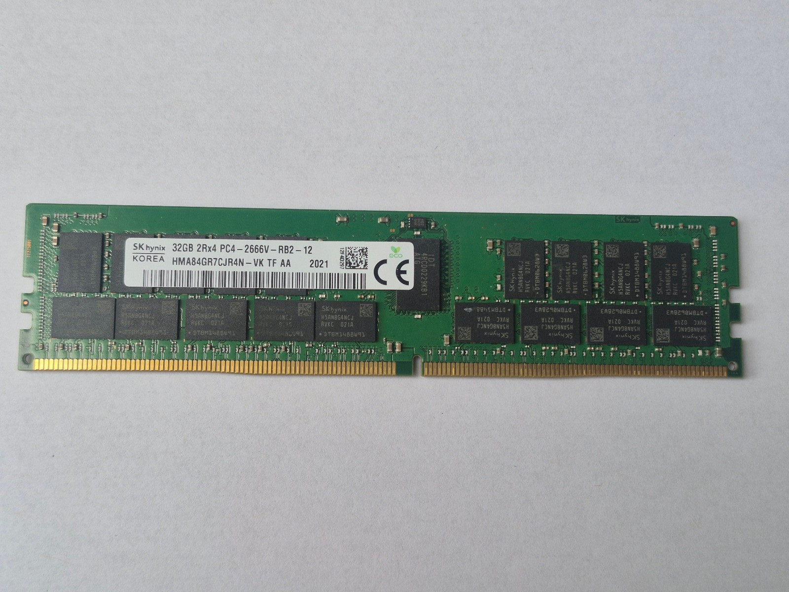 SKhynix  32GB X 1 = 32GB PC4-2666V DESKTOPMEMORY HMA84GR7CJR4N