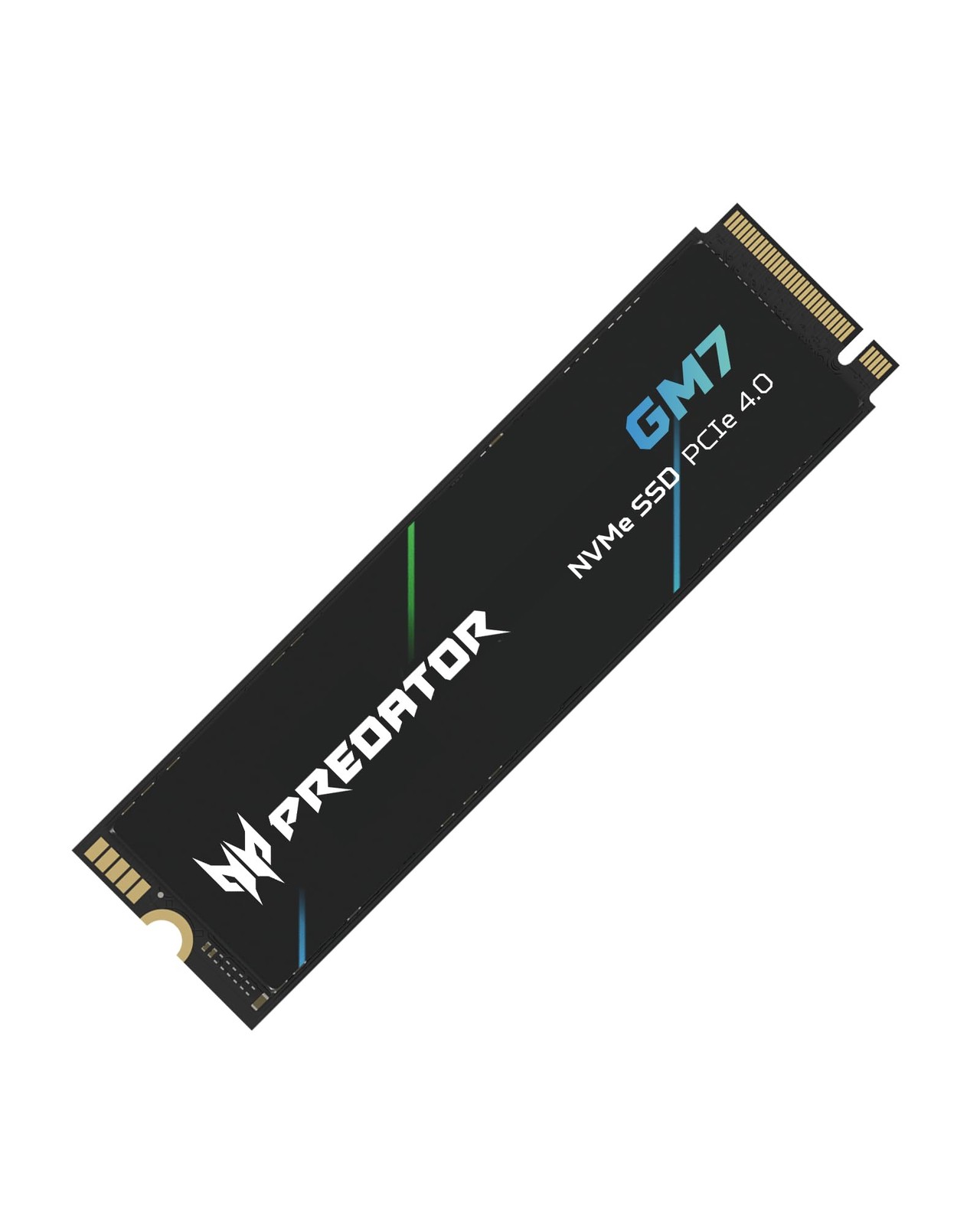 Acer Predator GM7 1TB SSD: M.2 2280 PCIe Gen 4 x4 NVMe 1TB, Black/White