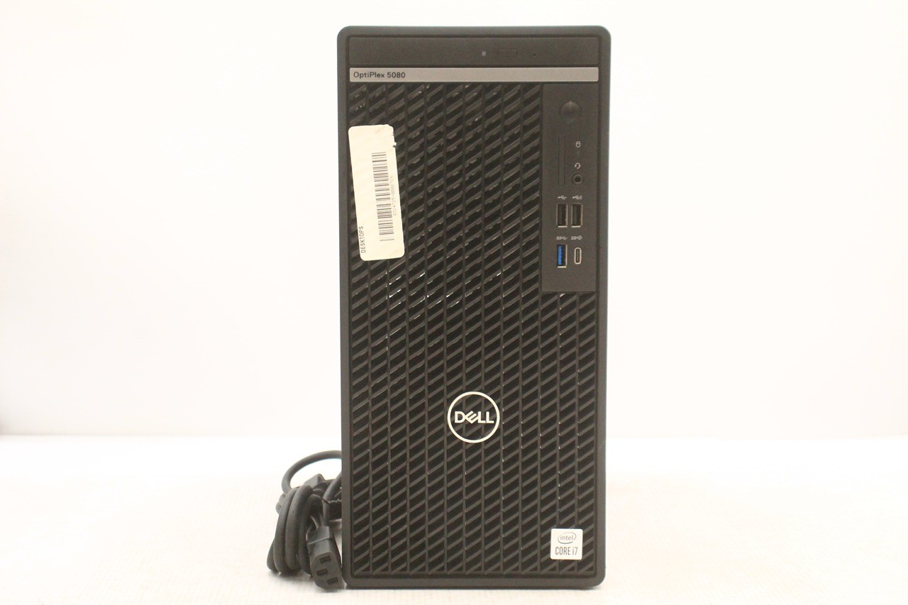 DELL OPTIPLEX 5080 TOWER | INTEL CORE I7-10700 2.90GHZ | 256GB | 16GB | NO OS