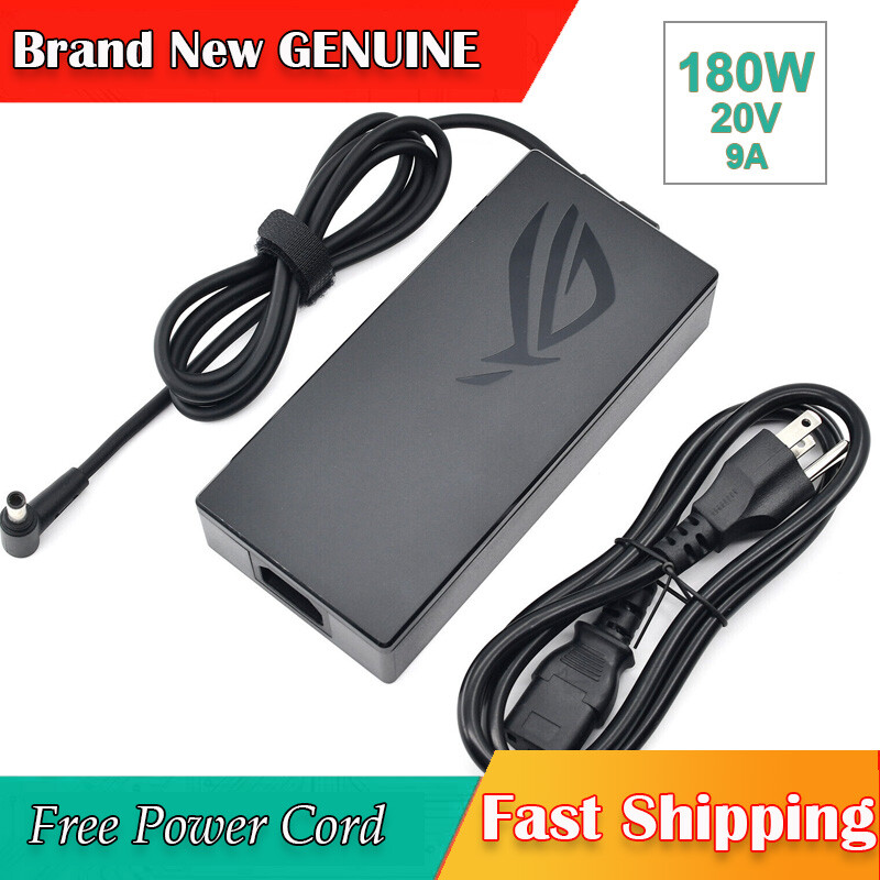 180W 20V 9A Asus Charger ADP-180TB H for ASUS ROG 14 GA401I 6.0mm x 3.7mm