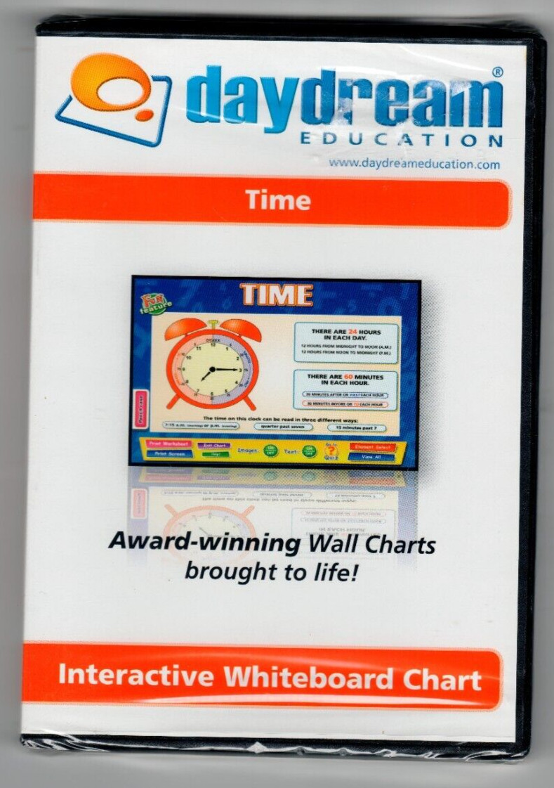 Daydream Education Time, Interactive Whiteboard Software New/Sealed