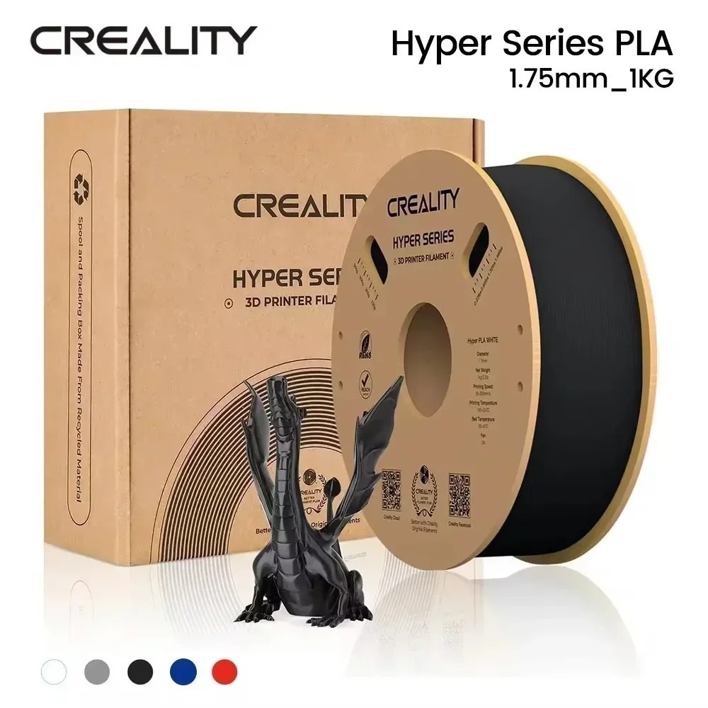 【BUY 3 PAY 2】Creality Hyper PLA Filament 1.75mm High Speed PLA 30-600mm/s 1KG