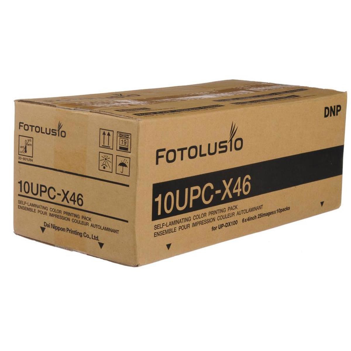 DNP 10UPC-X46 4x6" Self-Laminating Color Printing Pack for the Sony UPX-C100 & U
