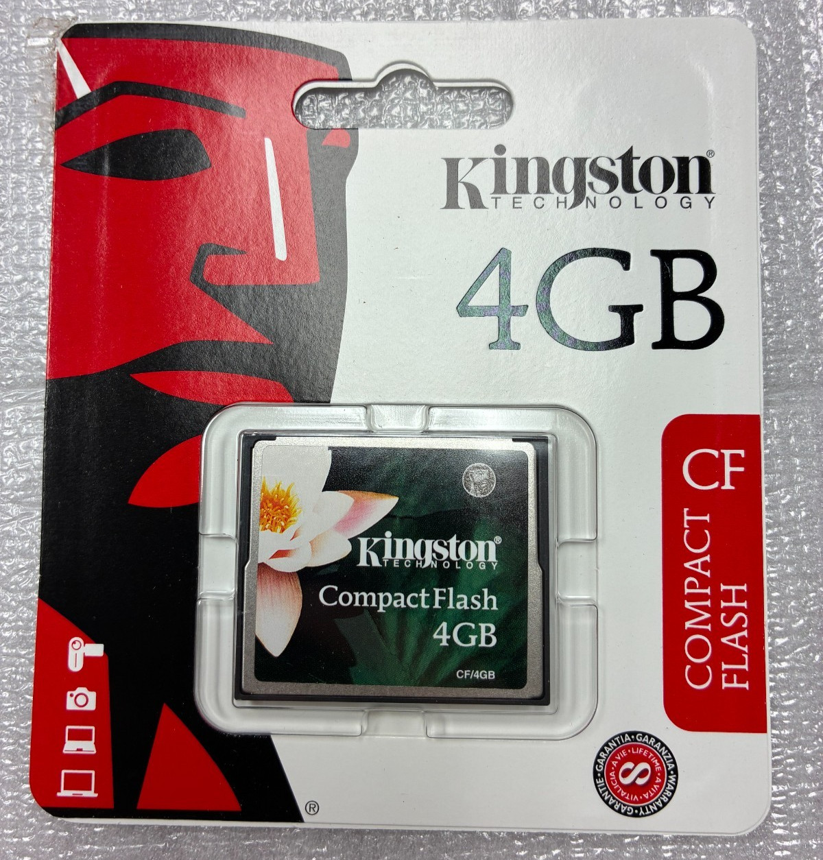 NEW Sealed Kingston 4GB Compact Flash CF Memory Card