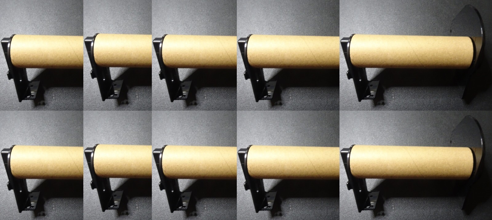 Brother Label Printer Qty=10 Empty Spools from DK-1247 4.07" x 6.4"