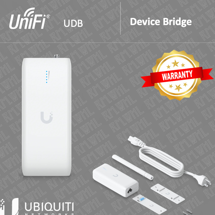 NEW Ubiquiti UDB-US Device Bridge, Plug-and-Play Wireless Bridging PoE Adapter
