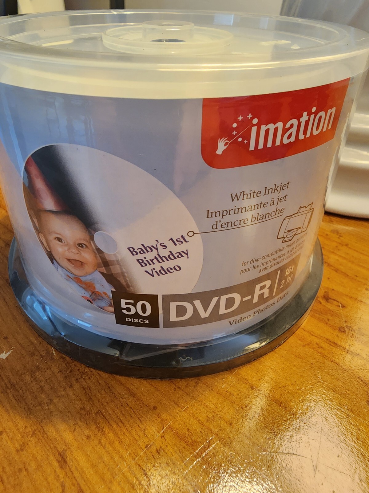 Imation DVD+R Recordable 50 Spindle Pack 16 x Speed , 120 Min, Blank Media
