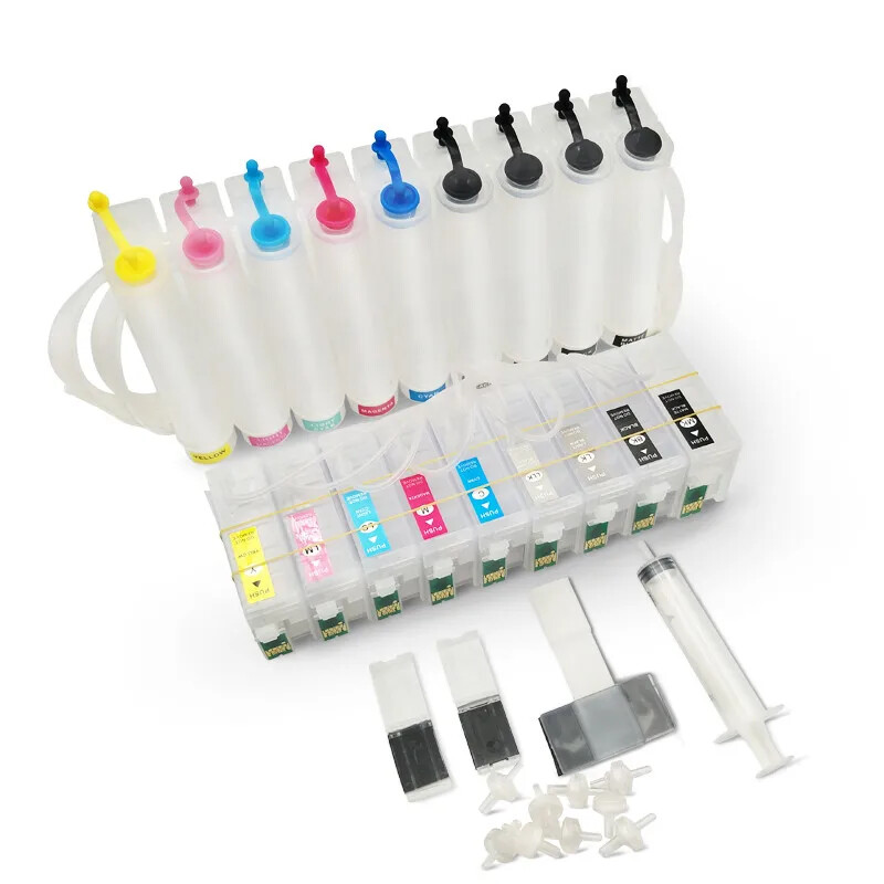 Continuous Ink Supply System CISS T7601-T7609 Refill for Epson SureColor P600