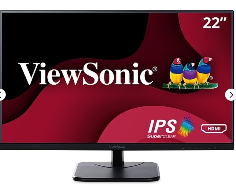 ViewSonic VA2256-MHD 22 Inch 1080p Monitor, IPS