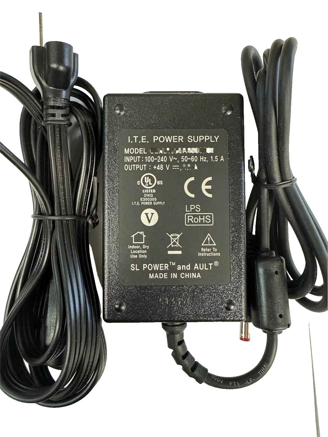 48V ITE AC DC Adapter For Yealink VC880 VC800 VC500 Full HD Video System Power