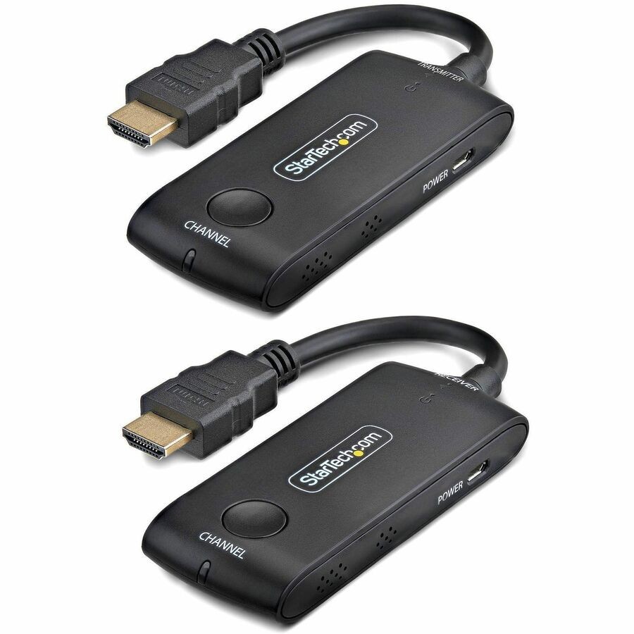 StarTech Wireless HDMI Extender 4K 60Hz 65ft Range USB Powered Plug-and-Play
