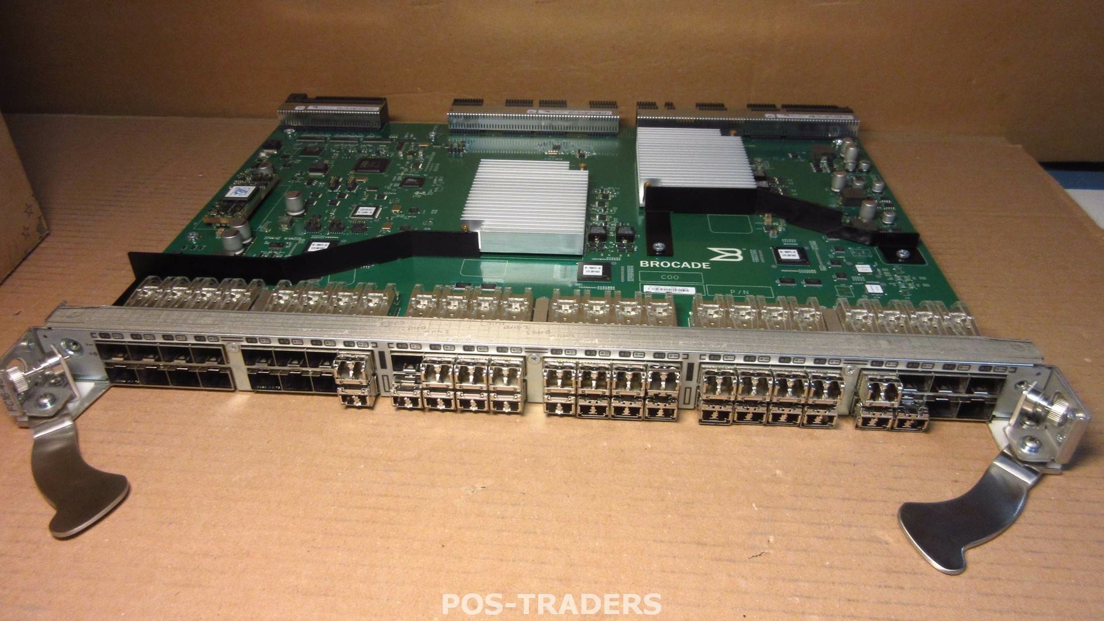 Brocade QK714B 48-Port FC Blade FC16-48 INCL 28X 8GB SFP FROM: HP SN8000B QK710B
