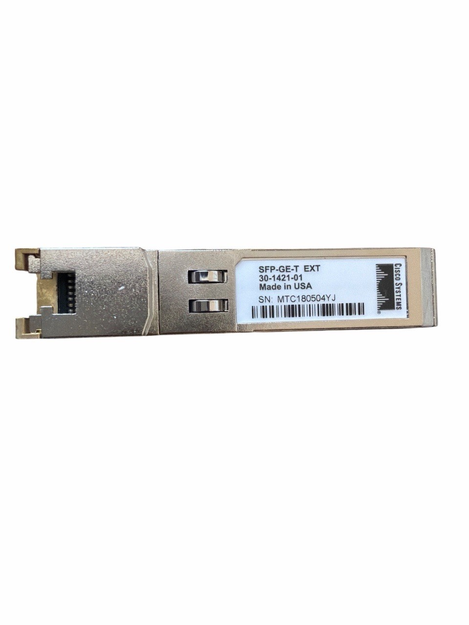 Cisco SFP-GE-T EXT 30-1421-01 RJ 45 Transceiver