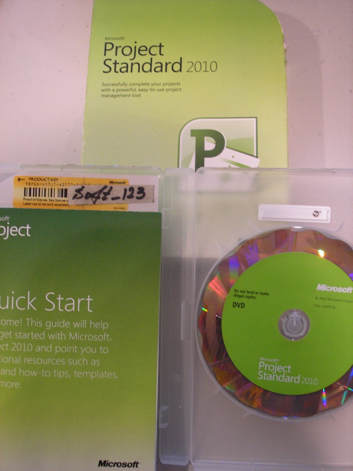 Microsoft Project 2010 Standard For 2 PCs Full Retail Version =NEW BOX=