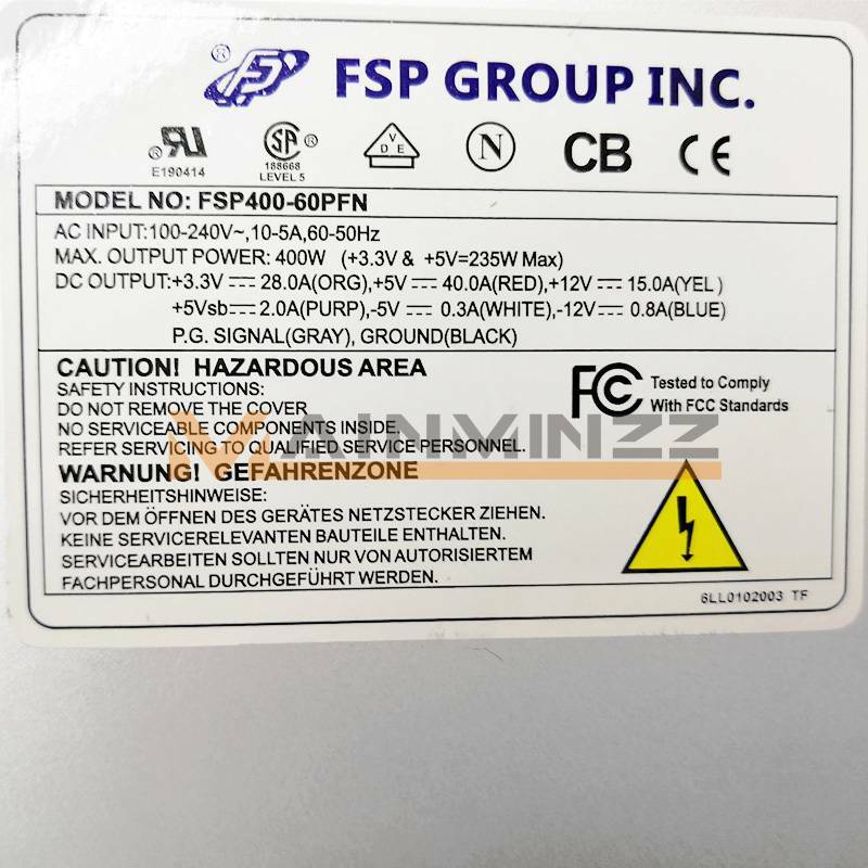 ONE New FSP400-60PFN 400W Industrial Power Supply