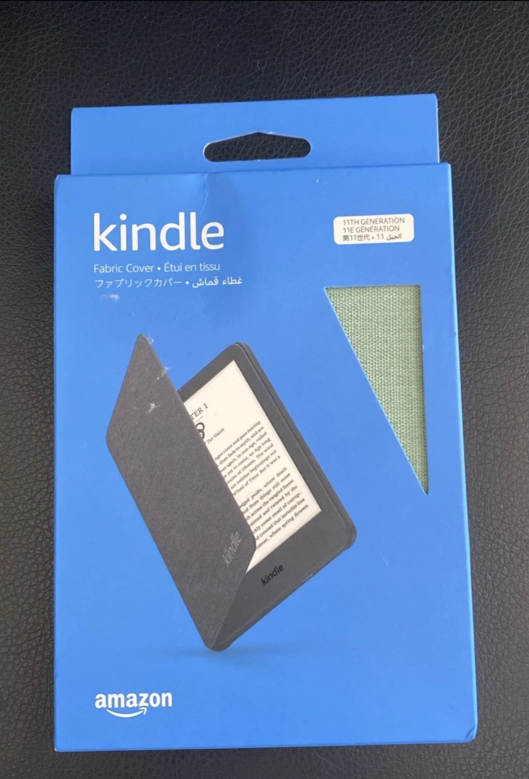 Genuine Amazon Kindle Fabric Cover for 11th Generation – Green – New