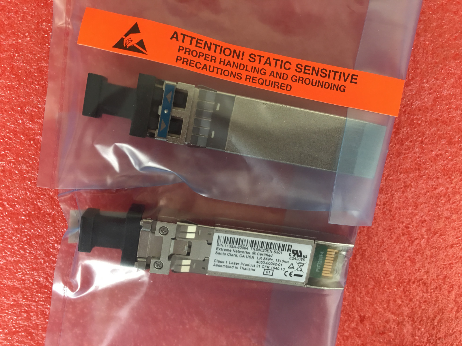 Genuine Sealed Extreme Networks 10302 900072-10-01 SFP+ 10GBase-LR 1310nm LC SMF