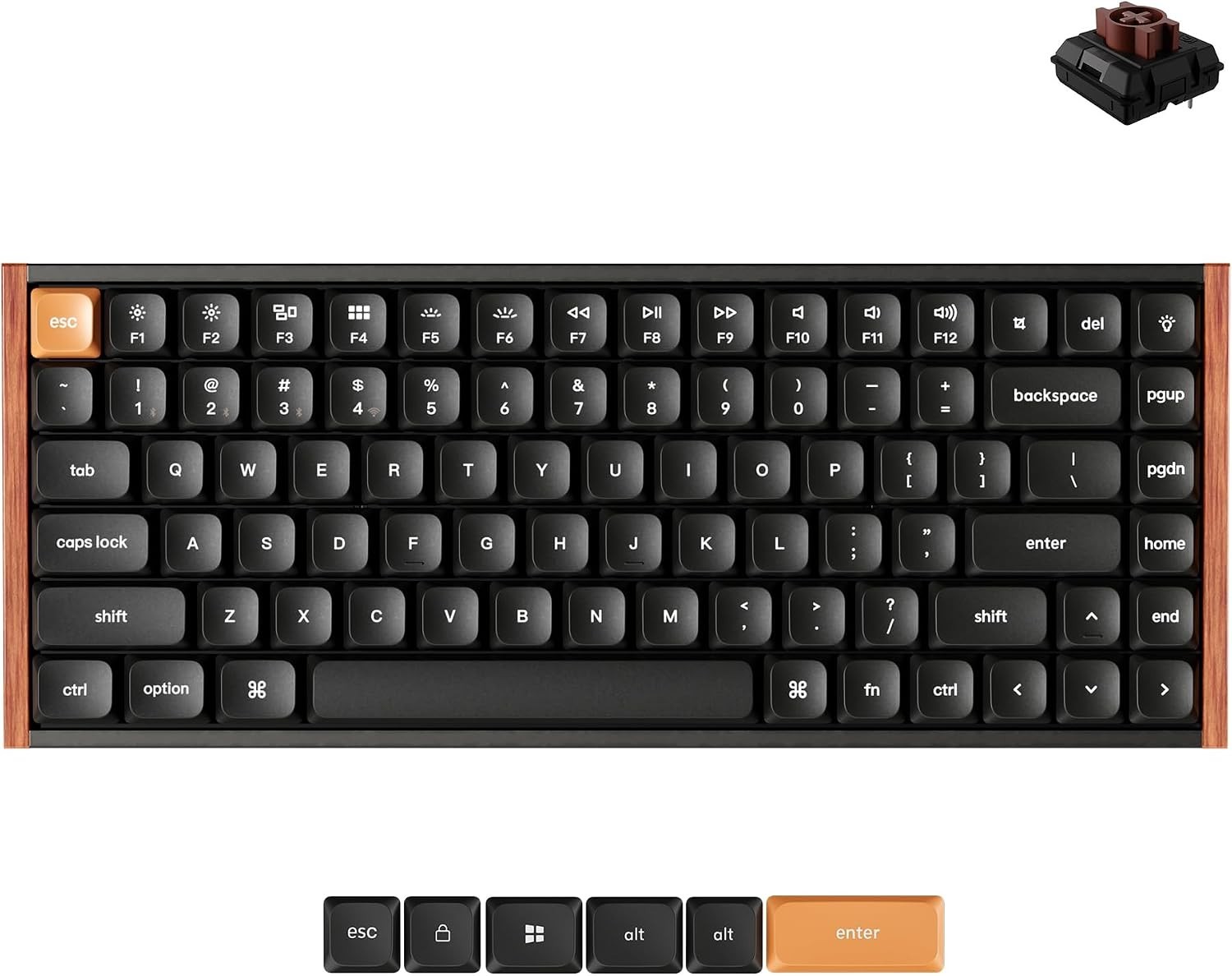 Keychron K3M-F1 Max SE QMK 2.4 Ghz Wireless & Bluetooth Mechanical Keyboard