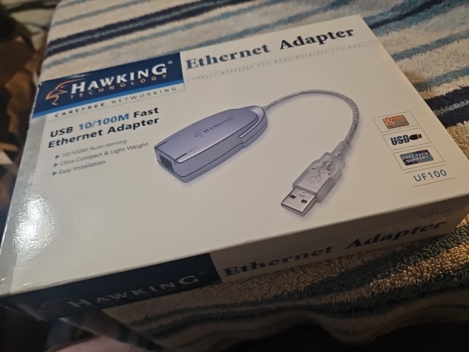 Hawking Ethernet Adapter USB 10/100M Fast UF100