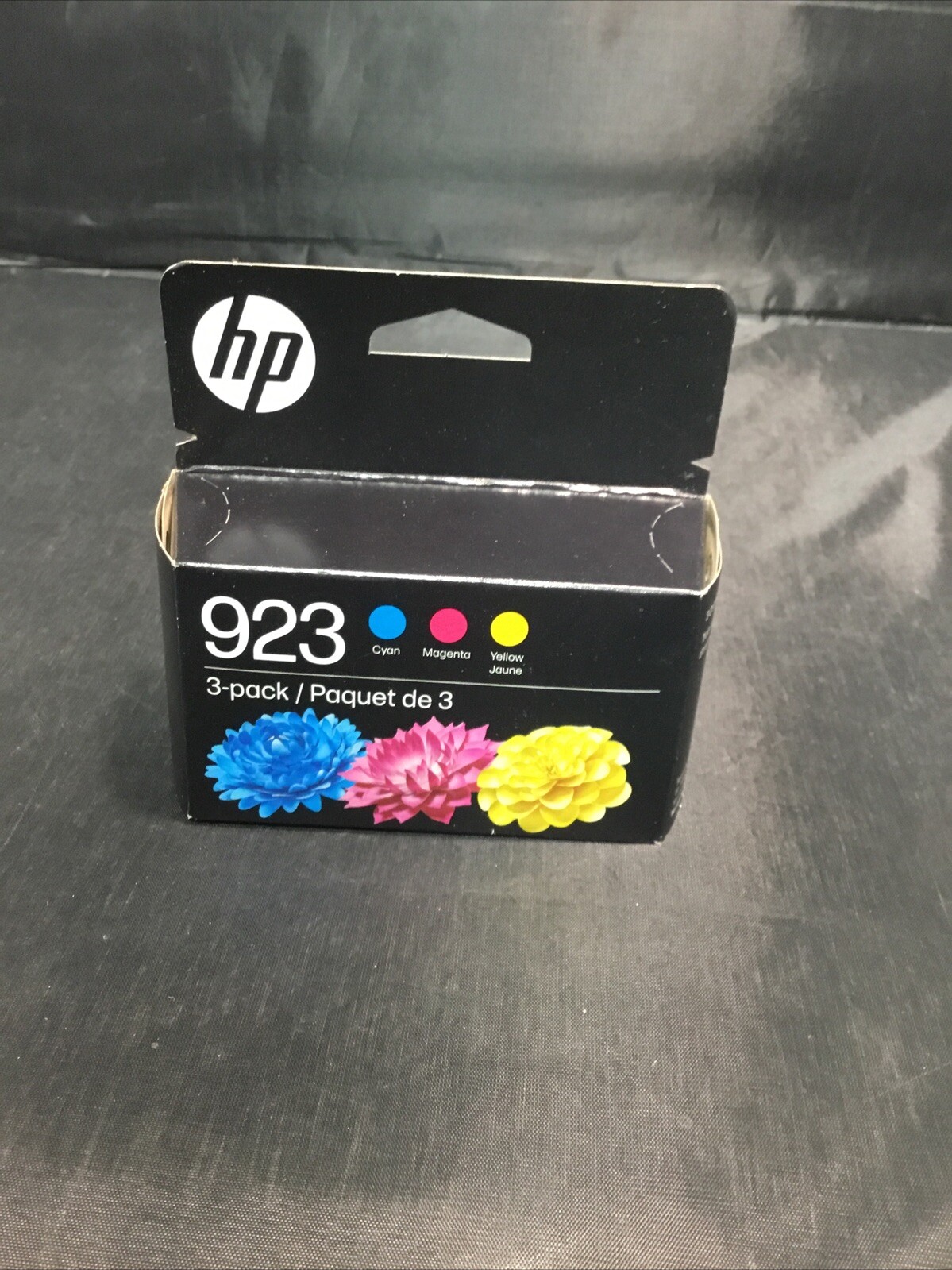 Authentic HP 923 Ink Cartridges 3 PACK C/M/Y (6C3Y4LN) Expires 10-2027 NEW