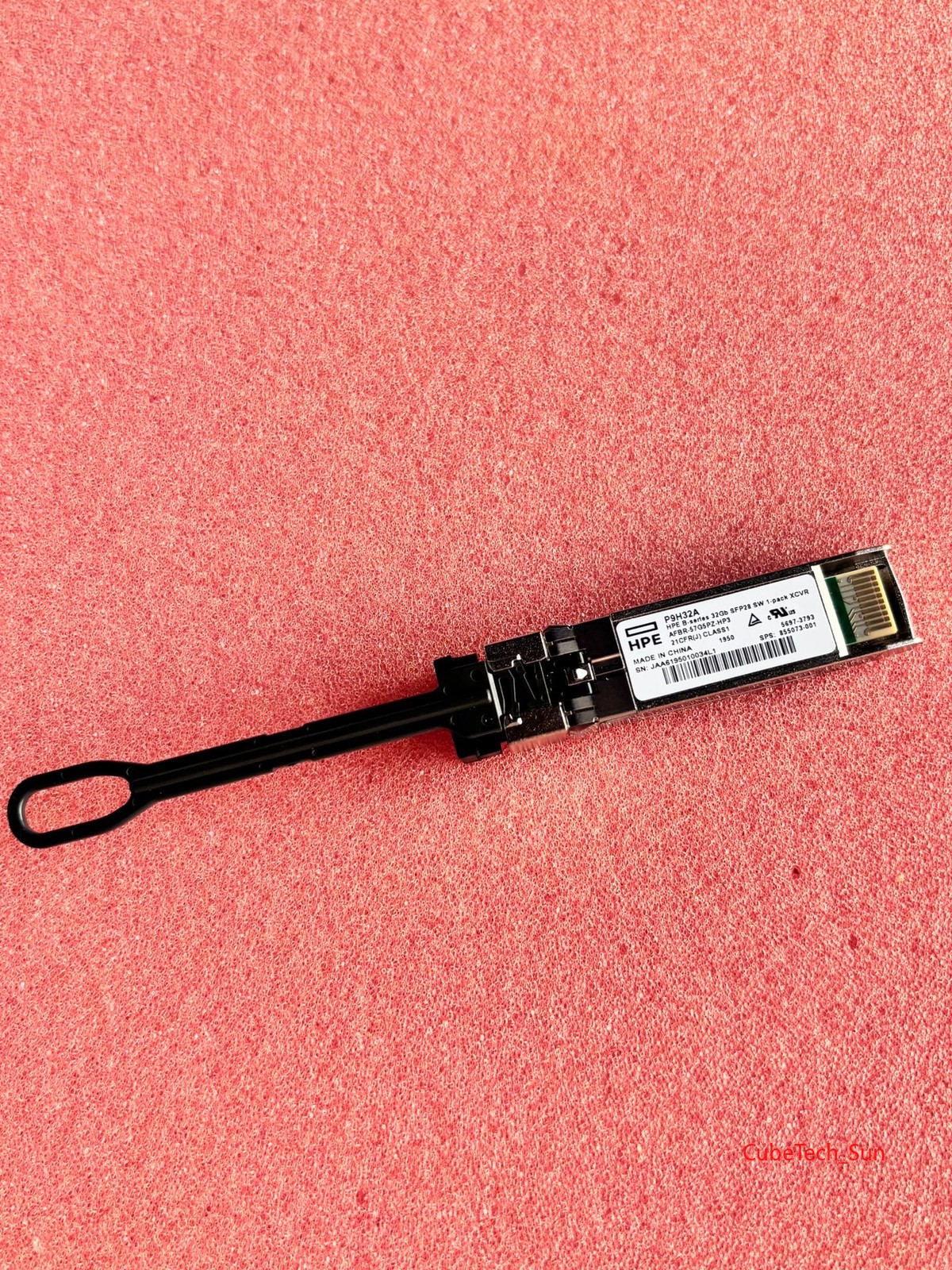 Original 1x P9H32A B-series 32Gb 855073-001 FC  850nm 100m MMF SFP28 SW Optic