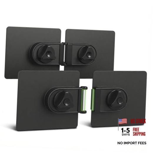 2-Pack Universal Magnetic Monitor Connection Bracket Compatible with All
