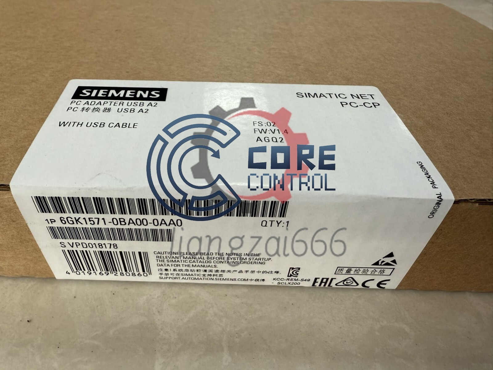 New replacement for Siemens Simatic S7 PC Adapter USB A2 6GK1571-0BA00-0AA0 MPI