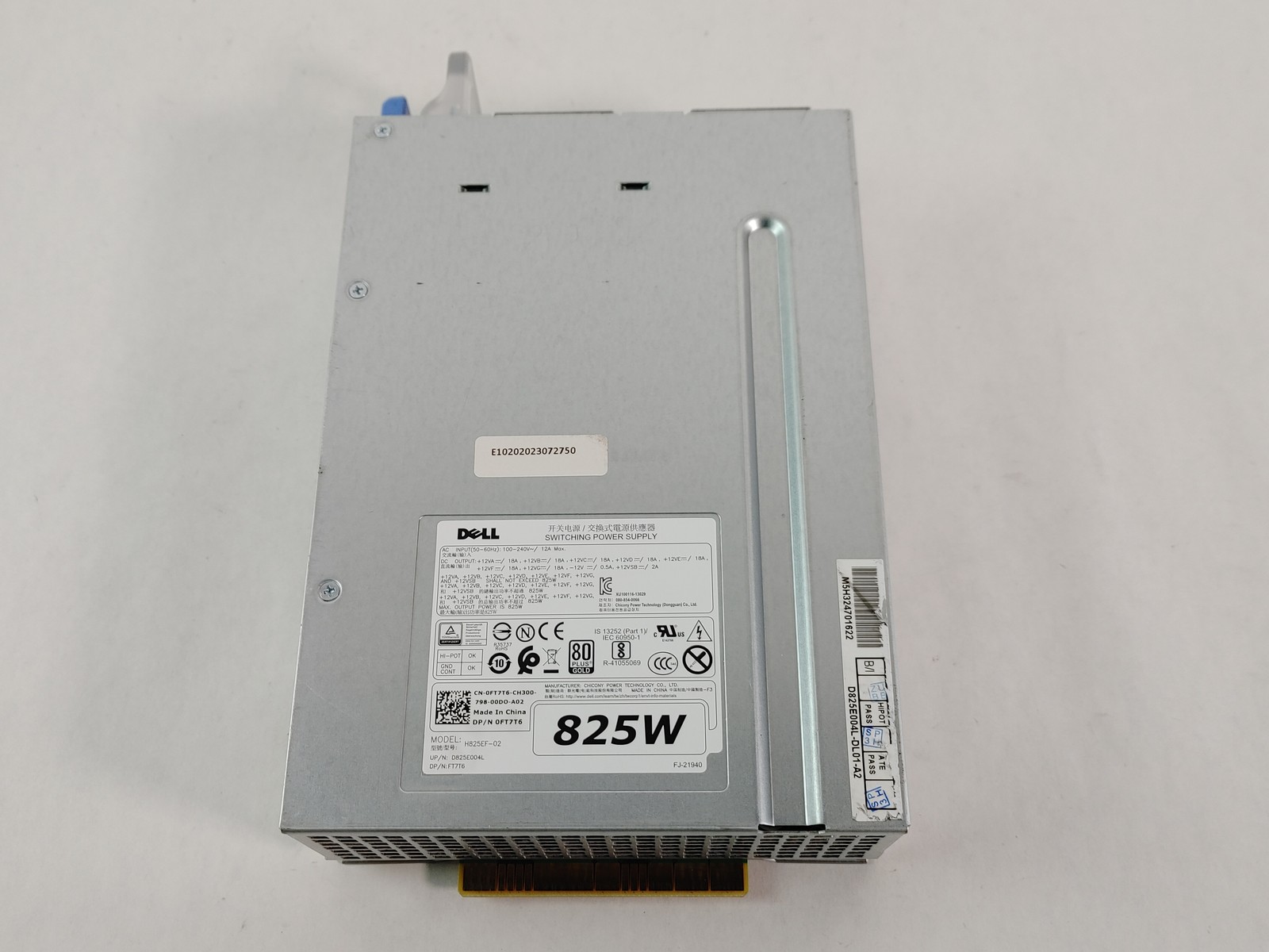 Dell Precision T7810 Hot Swap 825W 1U Server Power Supply FT7T6