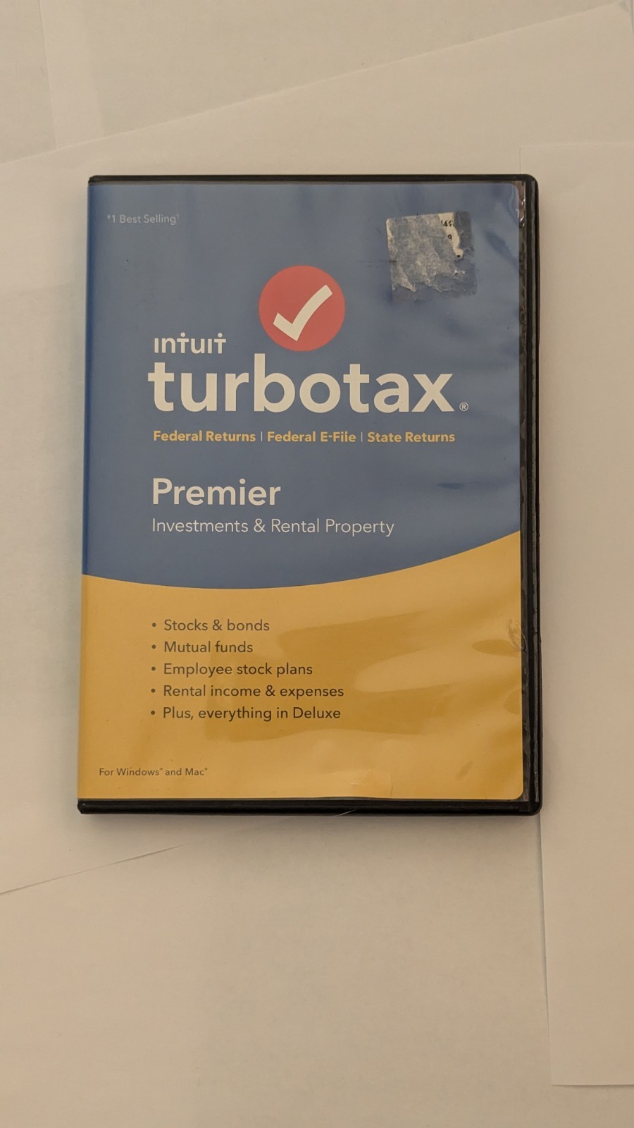 Intuit TurboTax Premier Investments & Rental Property CD Win/Mac English (2018)