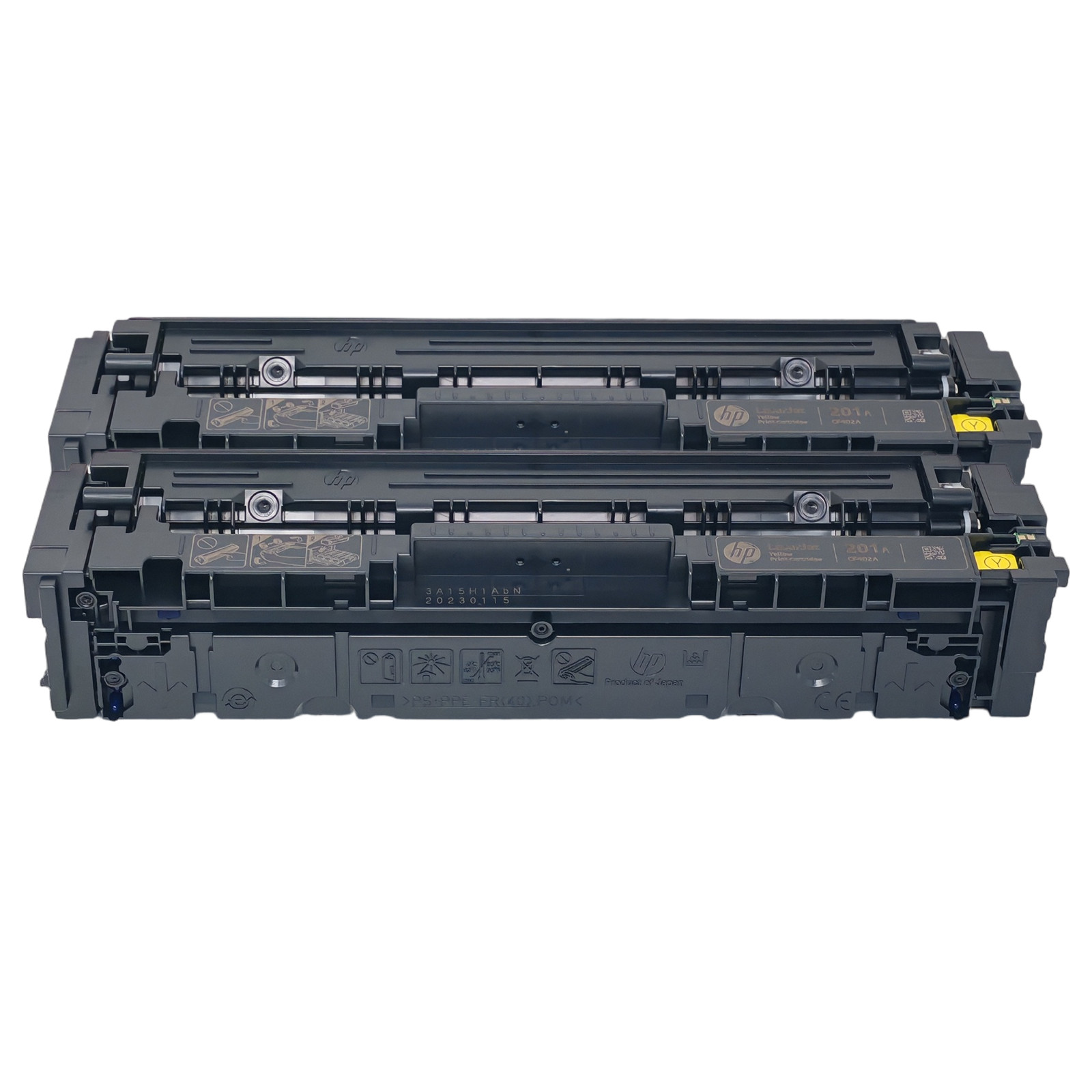 2x Genuine HP 201A CF402A Yellow Toner for LaserJet M277dw M277c6 M252dw M274n