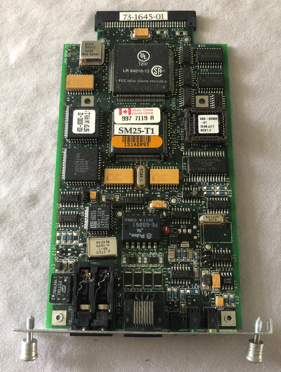 GENUINE CISCO SM25-T1 / 73-1645-01 FT1/T1 DSU/CSU WAN INTERFACE MODULE / CARD