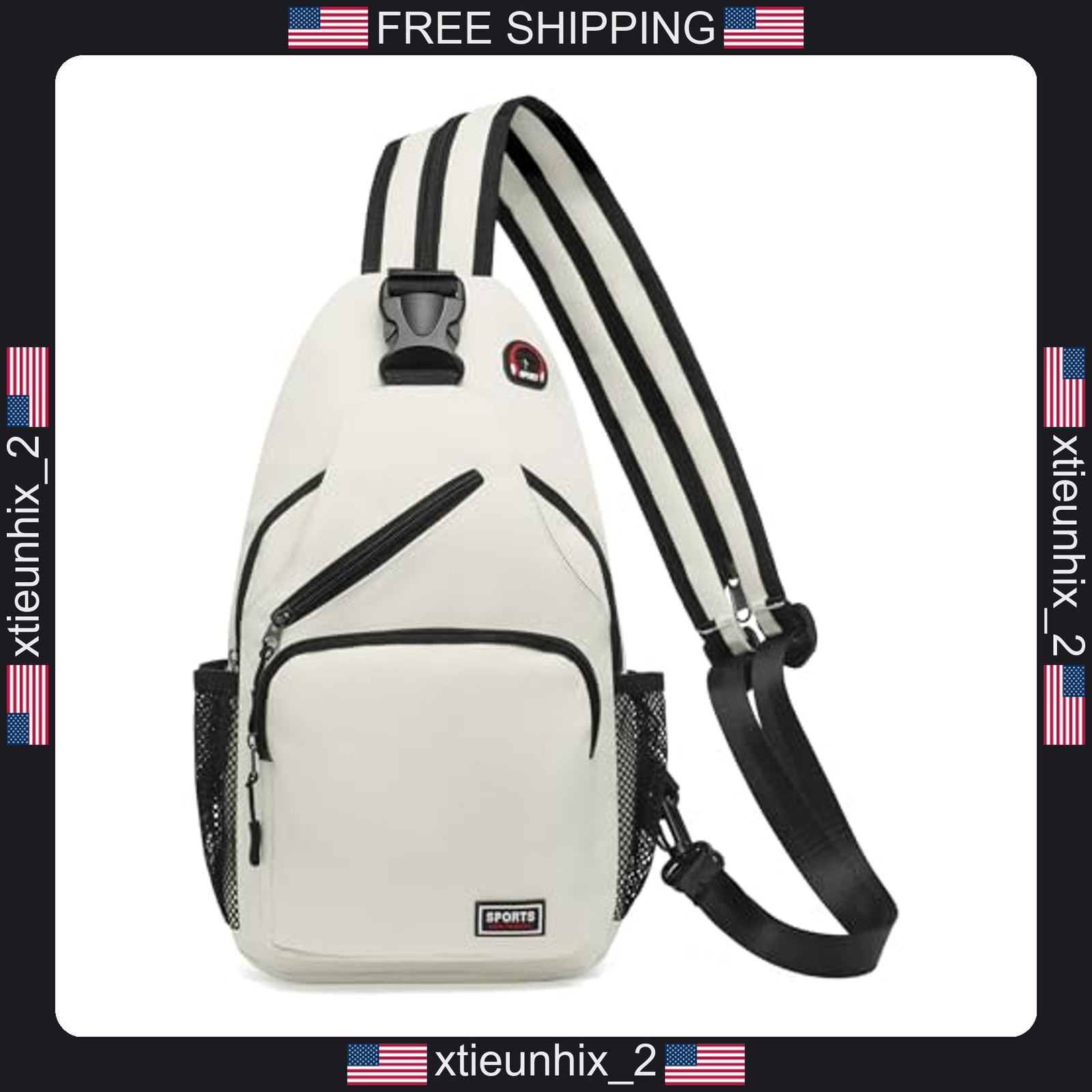 Convertible Sling Bag for 11-Inch Tablets Water-Resistant Oxford Material